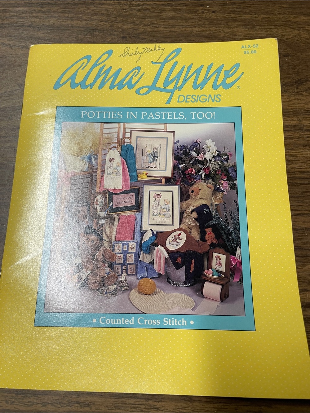 Alma Lynne Designs‎ Counted Cross Stitch Pattern - Yellow Cover
